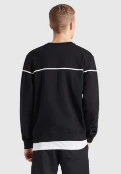 Khujo Homme KANYE Sweatshirt Black -Khujo Soldes 17a59ab1510d4bd5b405783551acb243