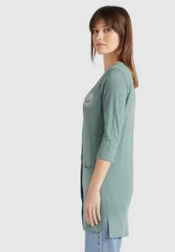 Khujo MANISHKE Gilet Mint Femme -Khujo Soldes 17ecc9ee508646608546bc936f7e72ea