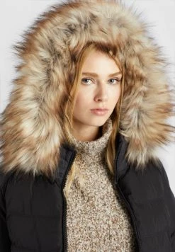 Khujo AMARAY Veste D'hiver Schwarz Femme -Khujo Soldes 1834c461bdb3442188c710412a8dc241