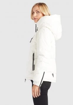 Khujo Femme ESILA Veste D'hiver Naturweiß -Khujo Soldes 19c22941ab4e44e9ae09f6739cbcd758