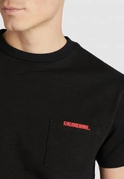 Khujo DESTIN SOLID T Shirt Imprimé Schwarz Homme -Khujo Soldes 19d2484788684ded86d5e3c2085baf4f