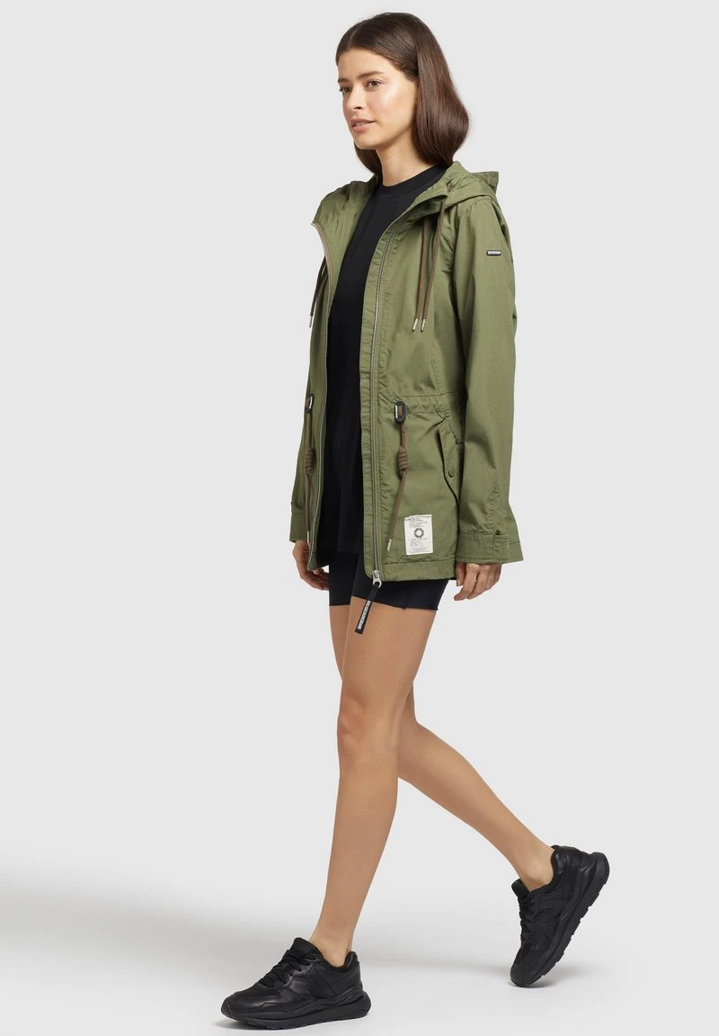 Khujo SESIA Parka Oliv Femme 7 Khujo SESIA Parka Oliv Femme – Image 5