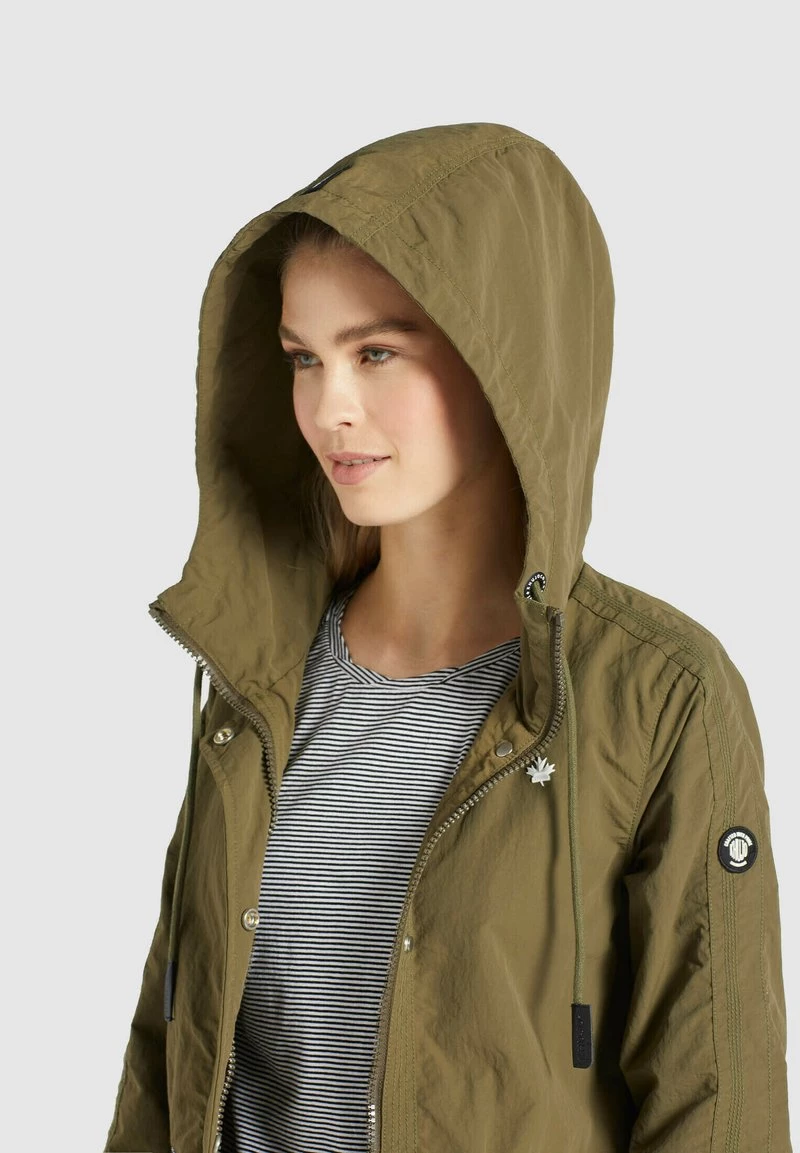 Khujo Femme NEPHELE Parka Khaki 7 Khujo Femme NEPHELE Parka Khaki – Image 5