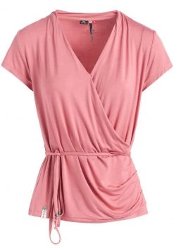 Khujo LETICIA T Shirt Imprimé Rosa Femme -Khujo Soldes 19f8e346275e4218abe152c027d3a3eb