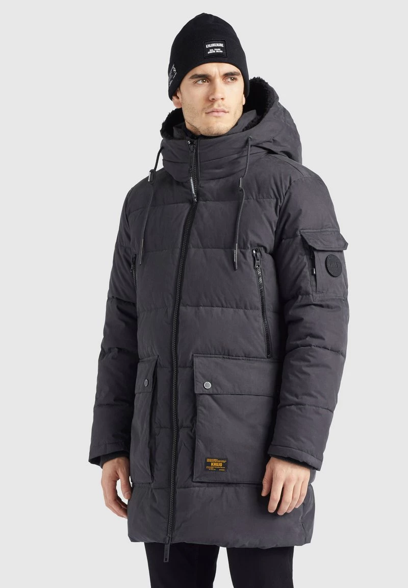 Khujo Homme RIDLEY2 Veste D'hiver Dunkelgrau 8 Khujo Homme RIDLEY2 Veste D'hiver Dunkelgrau – Image 6