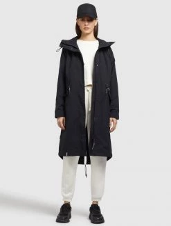 Khujo Femme MARNIA Parka Schwarz -Khujo Soldes 1afcb259ed5e48c8a63a6e7fe39de236