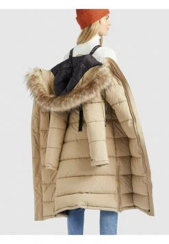 Khujo Femme LISSANDRA Veste D'hiver Beige -Khujo Soldes 1b049672801843aeb1a2456b918cff0a