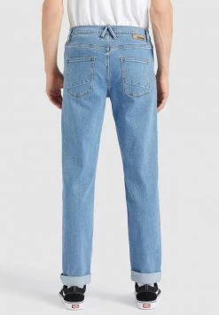 Khujo MANFRED Jean Droit Light Indigo Homme -Khujo Soldes 1b107edbf7764ecead2520bb07be8fbf