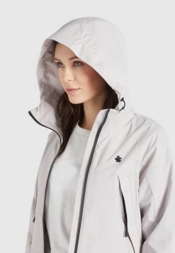 Khujo Femme ROZA2 Blouson Hellgrau -Khujo Soldes 1bd6385b5f8e4426b4d196e90933c702