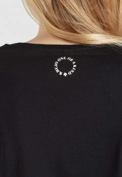 Khujo BANANI INSTINCT T Shirt Imprimé Schwarz Femme -Khujo Soldes 1c5cef2124124443980e43b84b55680c