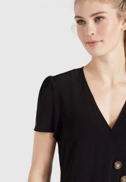 Khujo PORGY Robe De Jour Schwarz Femme -Khujo Soldes 1ce3088e86ef4461bbc5c4968e429f02