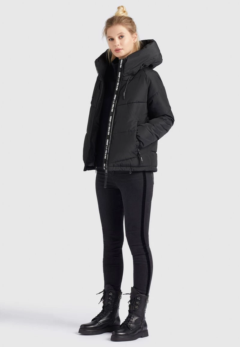 Khujo ESILA Veste D'hiver Schwarz Femme 4 Khujo ESILA Veste D'hiver Schwarz Femme – Image 2