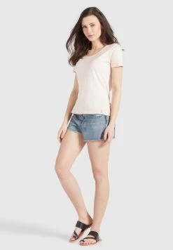 Khujo PERGOLA T Shirt Basique Apricot Femme 14 Khujo PERGOLA T Shirt Basique Apricot Femme -Khujo Soldes 1d7b1e246cfb414ab295e17affa2da93