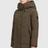 Khujo DORASI Veste D'hiver Khaki Femme -Khujo Soldes 1de59fe8fcd045dfa98dd28032c9f1f7