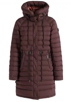 Khujo NIANA MATT Veste D'hiver Weinrot Femme -Khujo Soldes 1e3f6ebb03c14b94b24f269e8a26caa3
