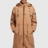 Khujo VOYA Parka Toffee Femme -Khujo Soldes 1fa46329c46d4178a3d9be69c5555a24