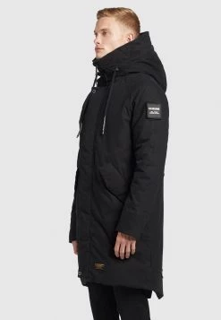 Khujo Homme HAAK Veste D'hiver Schwarz -Khujo Soldes 1fd8786654c84b07a80ede7069f80b78