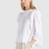 Khujo Femme HALIA Blouse Weiß -Khujo Soldes 200101fff3c64ed8933e9311b5fc2cf3