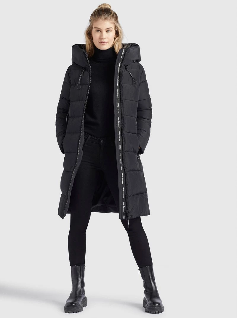 Khujo JILIAS Veste D'hiver Schwarz Femme 7 Khujo JILIAS Veste D'hiver Schwarz Femme – Image 5