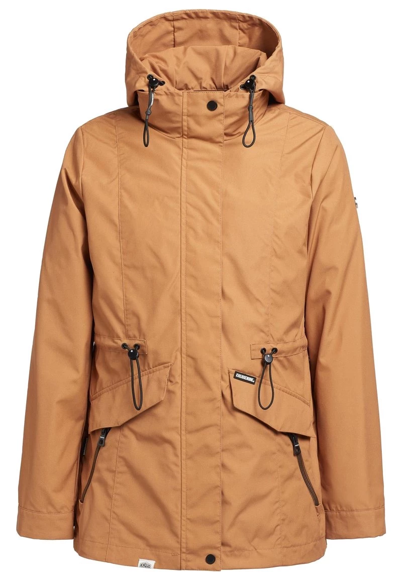 Khujo FELINA Veste Imperméable Toffee Femme 10 Khujo FELINA Veste Imperméable Toffee Femme – Image 8