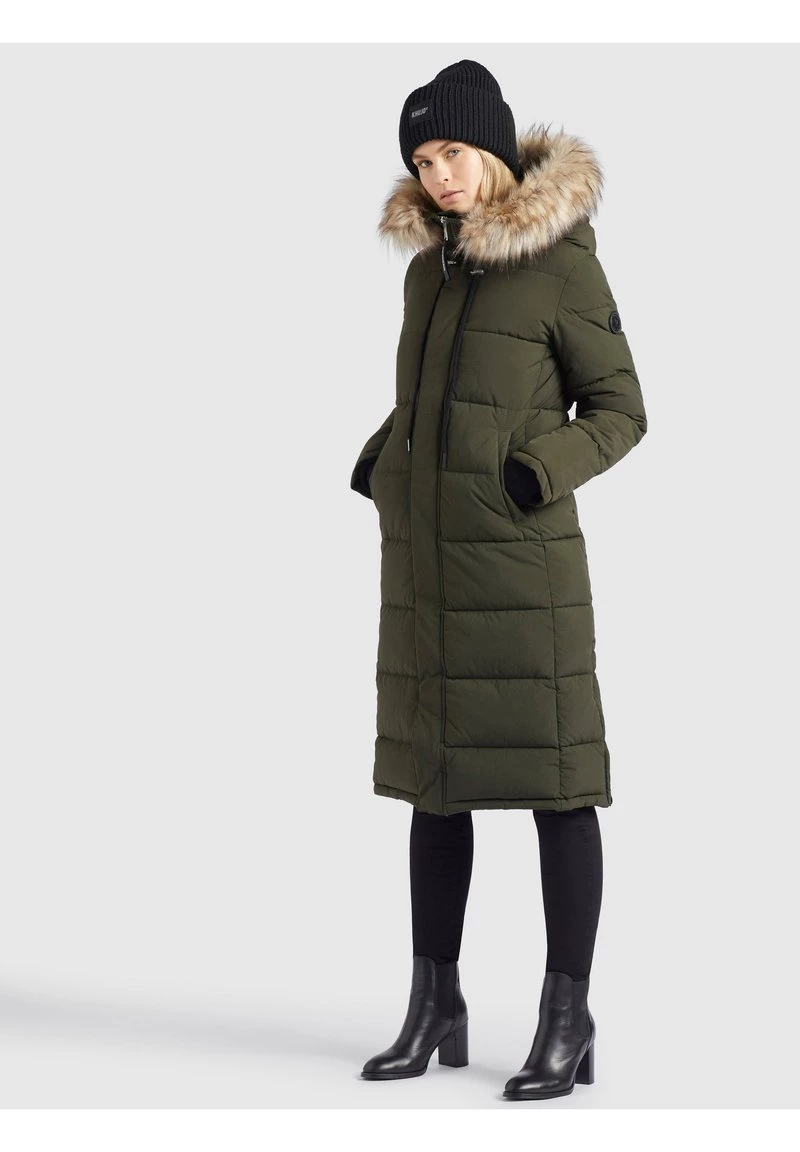 Khujo Femme LISSANDRA Veste D'hiver Dunkeloliv 6 Khujo Femme LISSANDRA Veste D'hiver Dunkeloliv – Image 4