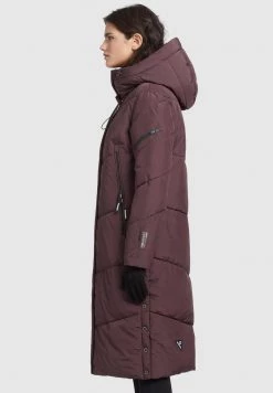 Khujo Femme SONJE3 Veste D'hiver Weinrot -Khujo Soldes 20c27e9b051345c697e48441010c44bd