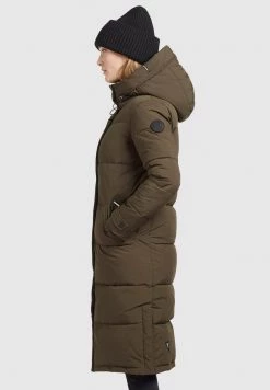 Khujo Femme DAKOTA Veste D'hiver Khaki -Khujo Soldes 227c28c5ac7e464ba73f6a2b7f1d9c5e