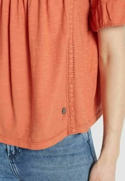 Khujo Femme TINCA Blouse Terrakotta -Khujo Soldes 228c51b1c0b34b11ad5c8a9cfa515091
