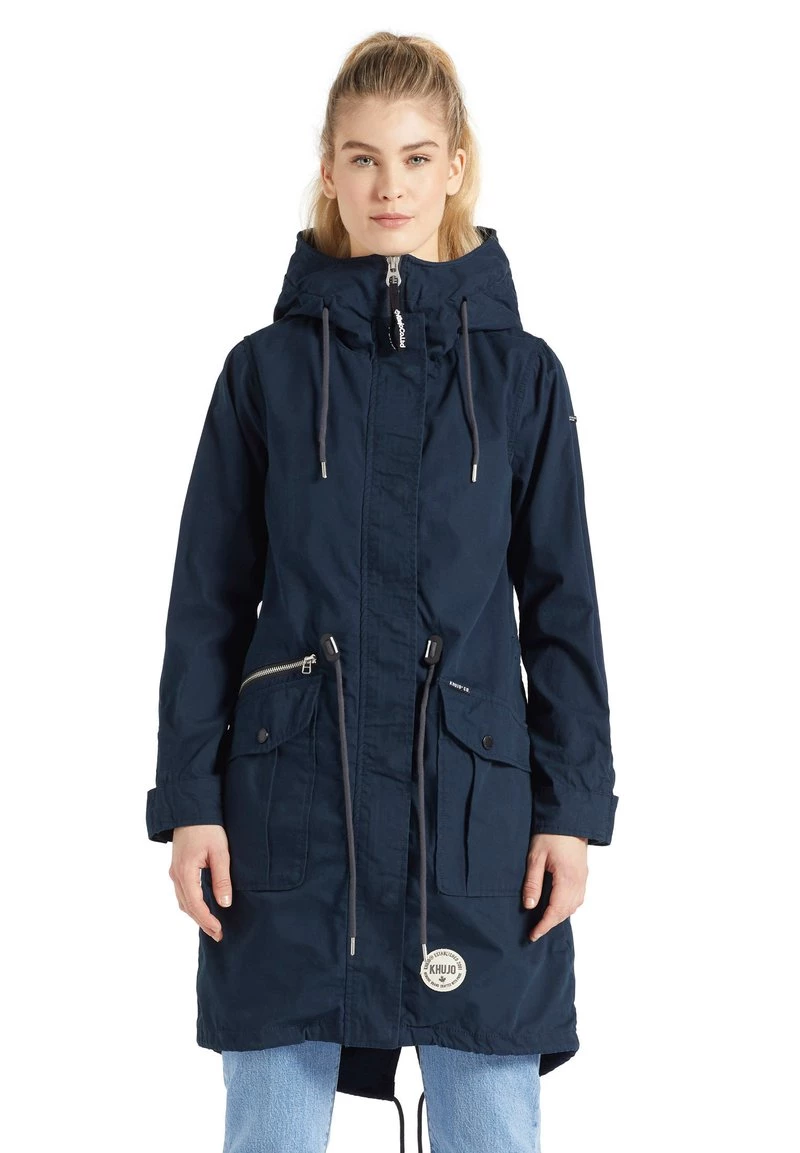 Khujo Femme NANDA2 Parka Dunkelblau 9 Khujo Femme NANDA2 Parka Dunkelblau – Image 7