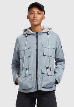 Khujo FLAMES Veste Légère Blaugrau Hell Femme