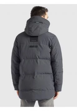 Khujo Homme GORD Veste D'hiver Dunkelgrau -Khujo Soldes 24dd7ed1c5c14d19854c073444ec9c02