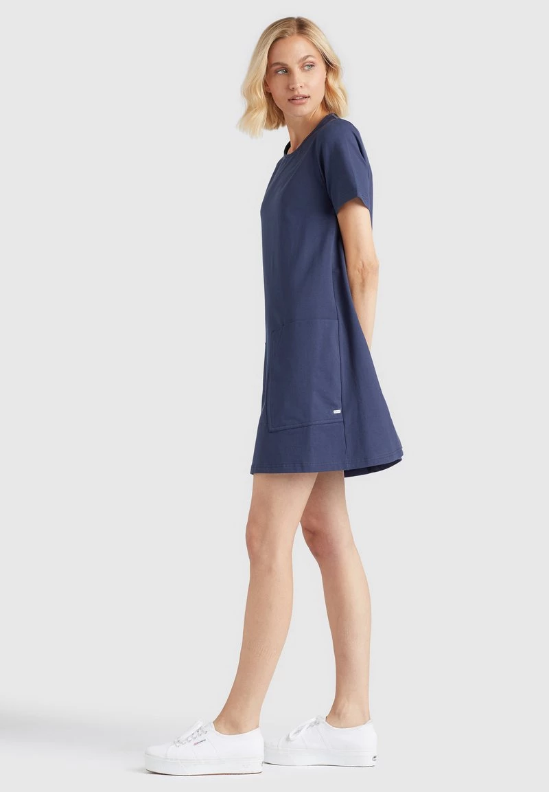 Khujo Femme SARAI Robe En Jersey Dunkelblau 6 Khujo Femme SARAI Robe En Jersey Dunkelblau – Image 4