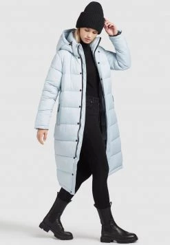 Khujo CORINNA MATT Veste D'hiver Hellblau Femme -Khujo Soldes 25dddb9a469a4c3792e4e62d546cfe68