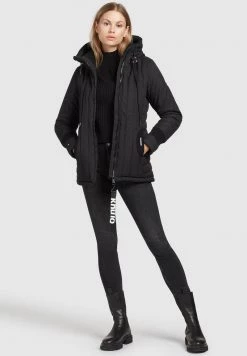 Khujo TWEETY PRIME5 Veste Mi Saison Schwarz Femme -Khujo Soldes 25ec3fec8d5d458b872337912a797e60