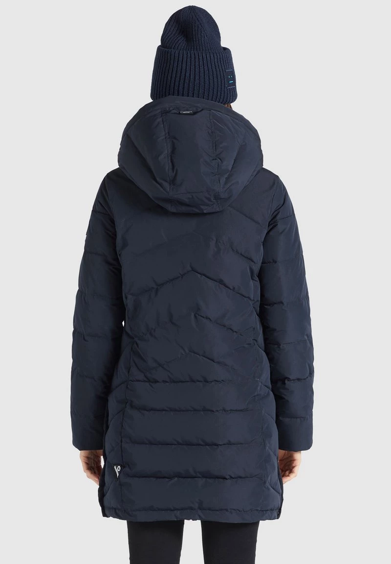 Khujo Femme DELINAS2 Veste D'hiver Dunkelblau 5 Khujo Femme DELINAS2 Veste D'hiver Dunkelblau – Image 3