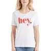 Khujo Femme BANANI HEY T Shirt Imprimé Weiß -Khujo Soldes 2a0c30f576cd47089ba9da3288370f1b