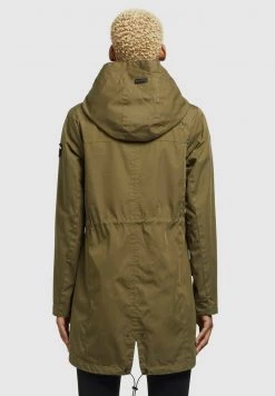 Khujo AIRA2 Parka Dunkeloliv Femme -Khujo Soldes 2bb02f8f8c97410cbc30234ad4e3b274