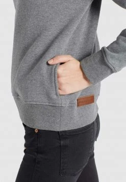 Khujo Femme LISEL Sweatshirt Grau Meliert -Khujo Soldes 2bc418a7168045748e67057761b0c020