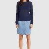 Khujo COSIMA Pullover Dark Blue Femme 1 Khujo COSIMA Pullover Dark Blue Femme -Khujo Soldes 2c1013b9261046bca9a8db2e6a435264