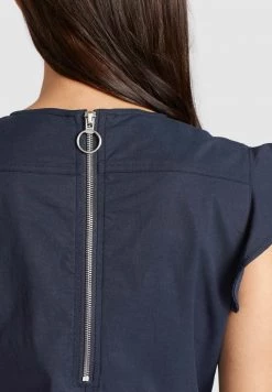 Khujo Femme CHARNA Robe De Jour Dunkelblau -Khujo Soldes 2cc1914f2d1e4304b5e78c7d73abb02a