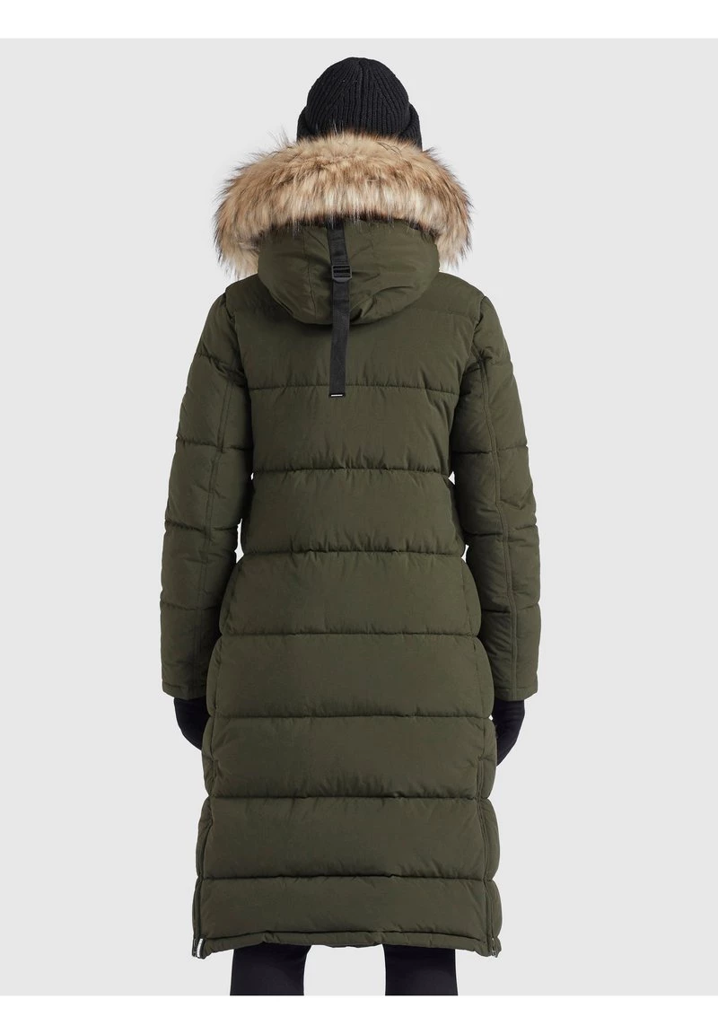 Khujo Femme LISSANDRA Veste D'hiver Dunkeloliv 5 Khujo Femme LISSANDRA Veste D'hiver Dunkeloliv – Image 3