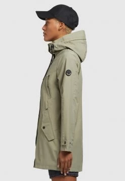 Khujo JELLE Parka Graugrün Femme -Khujo Soldes 2f5450c5f7664377b2a8cba2f1ce3e80