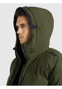 Khujo RODNEY Veste D'hiver Dunkeloliv Homme -Khujo Soldes 3052cdd1a4484a6d986d51fee8b8065c