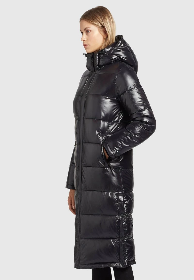 Khujo Femme CORINNA SHINY Veste D'hiver Schwarz 6 Khujo Femme CORINNA SHINY Veste D'hiver Schwarz – Image 4
