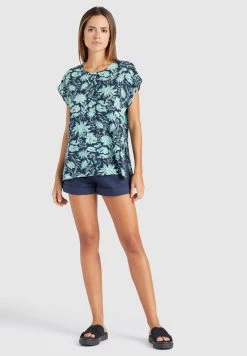 Khujo SAWYER Blouse Xc3 Lichen Sketch Floral App Femme -Khujo Soldes 305816f68b5641f58b0007b61d6c0b66