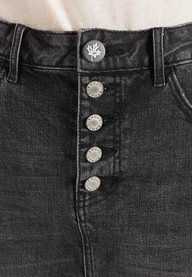 Khujo MAXIMA Jupe En Jean Schwarz Gewaschen Femme 12 Khujo MAXIMA Jupe En Jean Schwarz Gewaschen Femme – Image 10