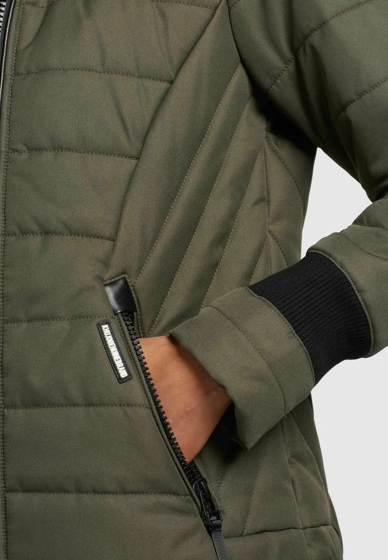 Khujo SHINE2 STRUCTURED Veste D'hiver Dunkeloliv Femme 8 Khujo SHINE2 STRUCTURED Veste D'hiver Dunkeloliv Femme – Image 6