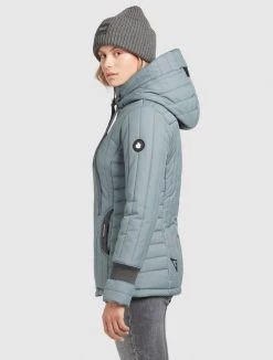 Khujo TWEETY PRIME5 Veste Mi Saison Blaugrau Femme 14 Khujo TWEETY PRIME5 Veste Mi Saison Blaugrau Femme -Khujo Soldes 329e34e87d394ebab6d446c8936eb4cb