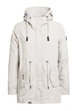 Khujo CAIMA Parka Hellgrau Femme -Khujo Soldes 32a8235f06b84fc5aa97b6d1a6977f22