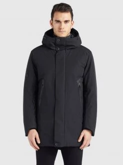 Khujo Homme RACE Veste D'hiver Schwarz